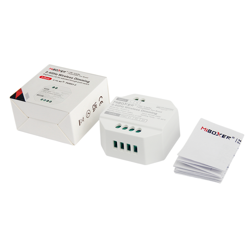 MI-LIGHT PUSH DIM MODULE 3-ZONES