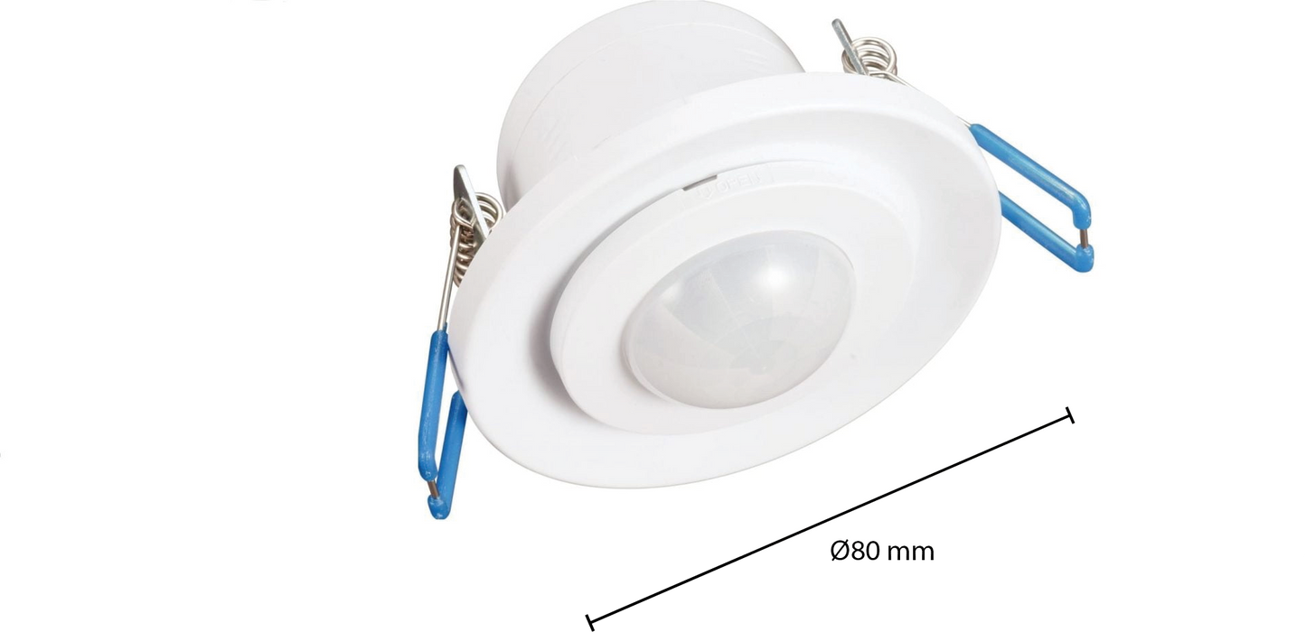 Inbouw Bewegingsmelder met Infrarood Schakelaar MDRLED®