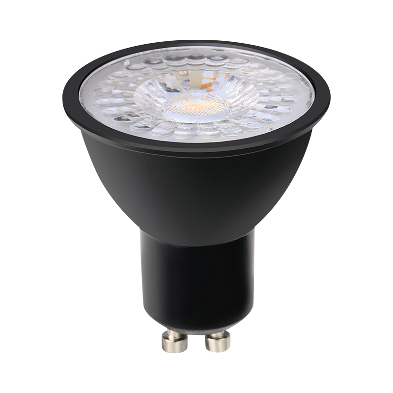 GU10 Spot 7 W, schwarz, dimmbar, Aktion, 2700 K/3000 K/4000 K, MDRLED®.