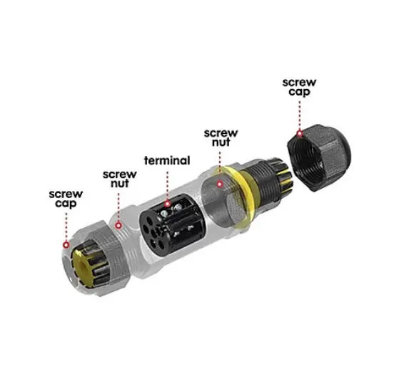 M685 IP68 waterdichte connector