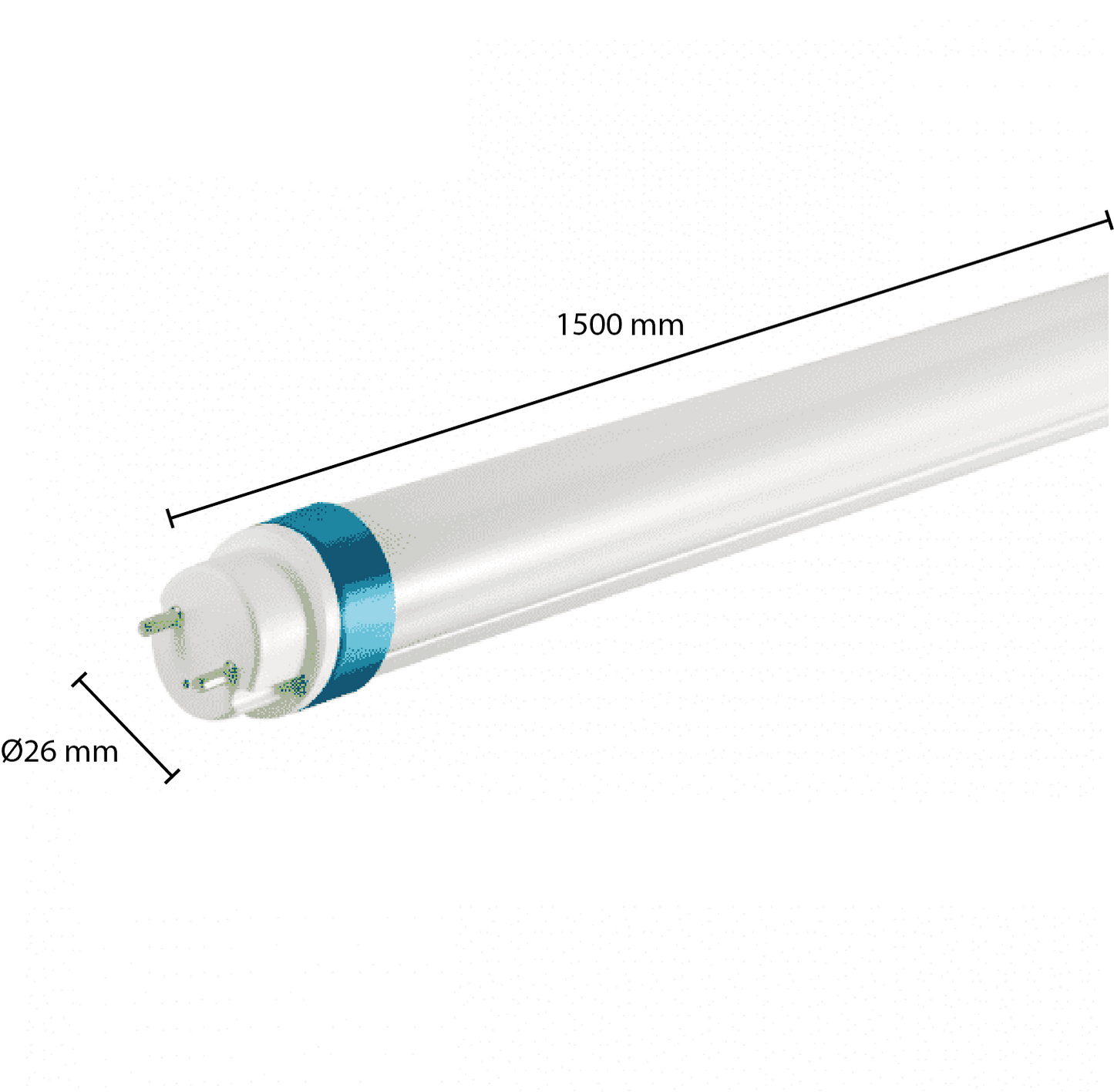 LED-TL-RÖHRE MIT HOHER LUMENLEISTUNG 150 CM 25 W 140 LM MDRLED®