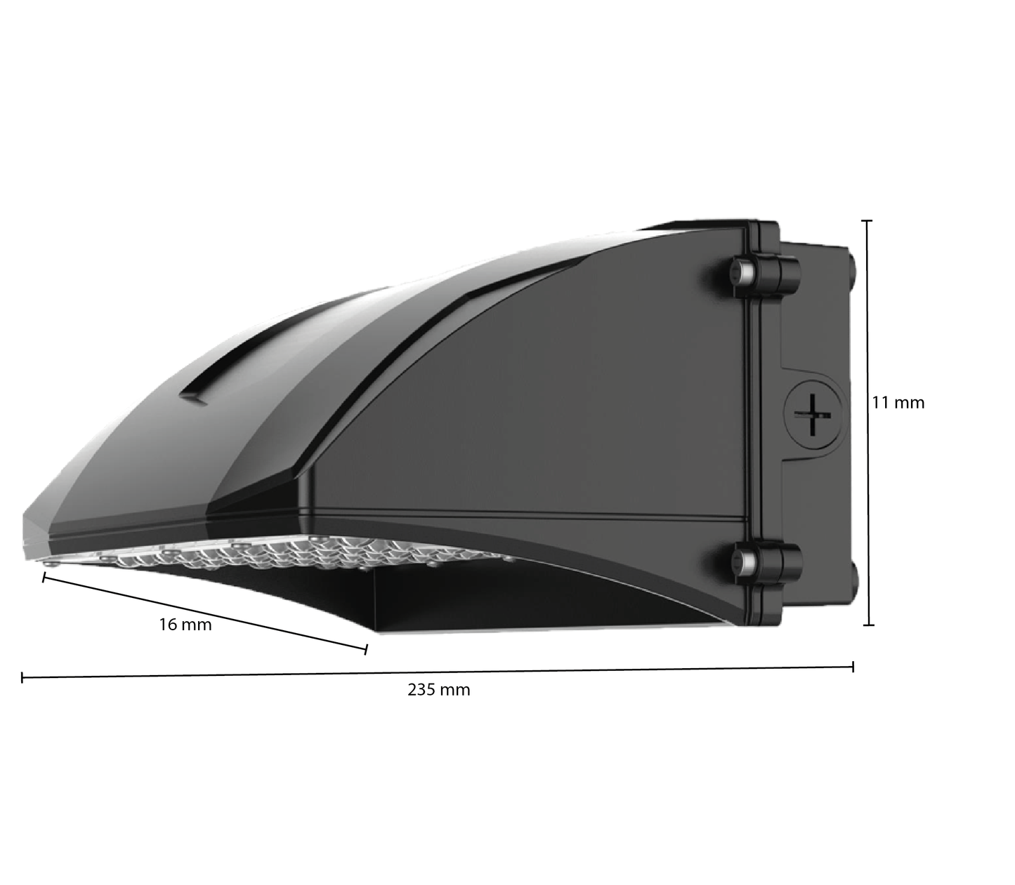 LED-Wandleuchte 30W - 50W 130°x 60° MDRLED®