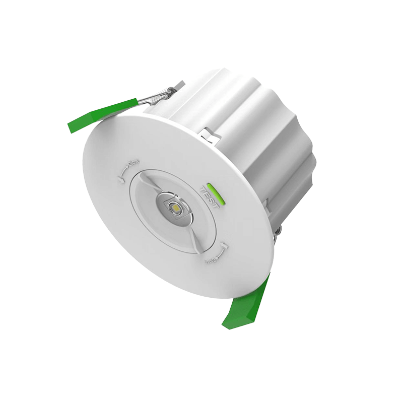 LED-Aufbau-Notbeleuchtung weiß/schwarz MDRLED®