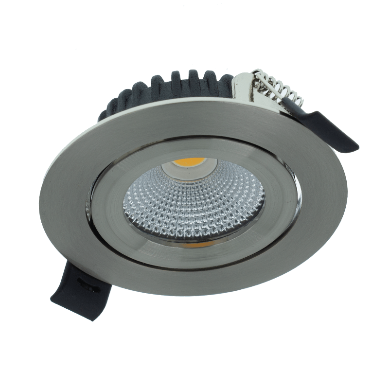 LED-Einbaustrahler MDR LED SLIM-FIT 5W DIM SILBER.