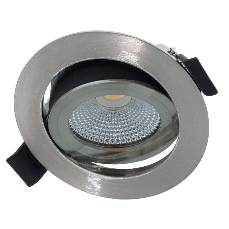 LED-Einbaustrahler MDR LED SLIM-FIT 5W DIM SILBER.