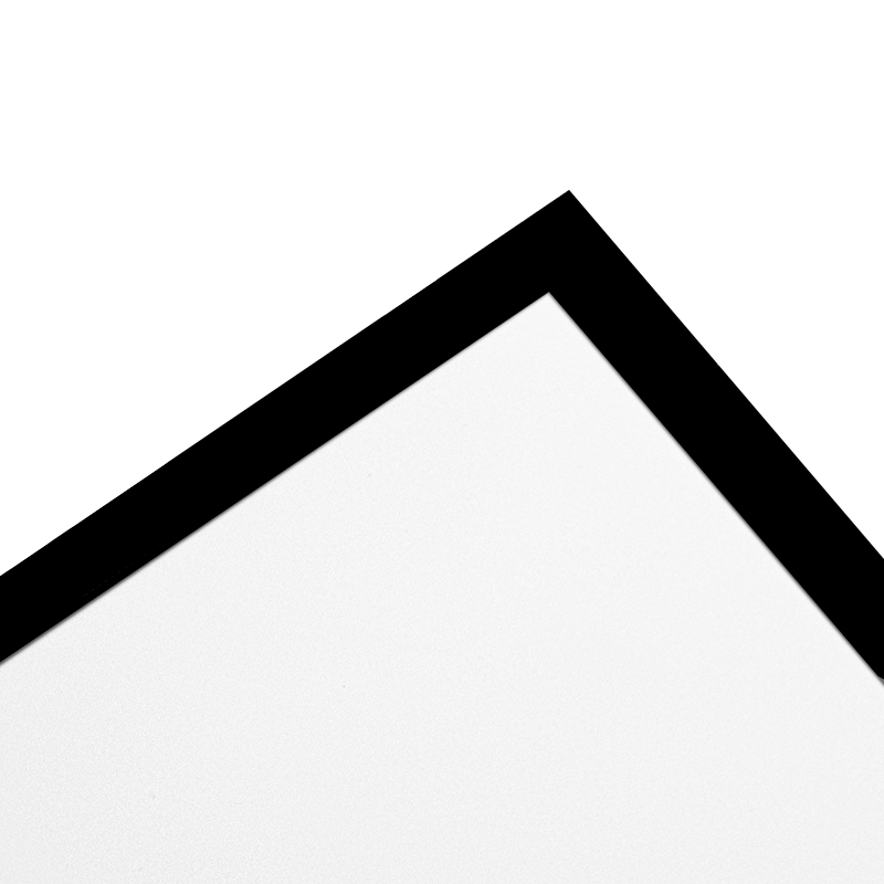Back-lit Paneel 60x60 cm – 30W, Zwart, White Switch 3000K-5000K