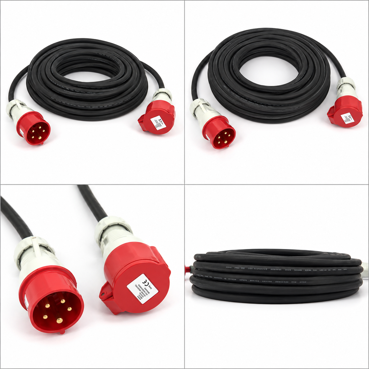 400 Volt Professionele Verlengsnoeren