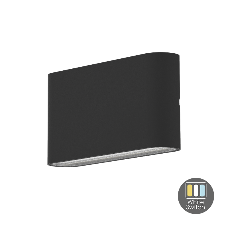 Wandlamp ZWART 10W CCT: Krachtig MDRLED®