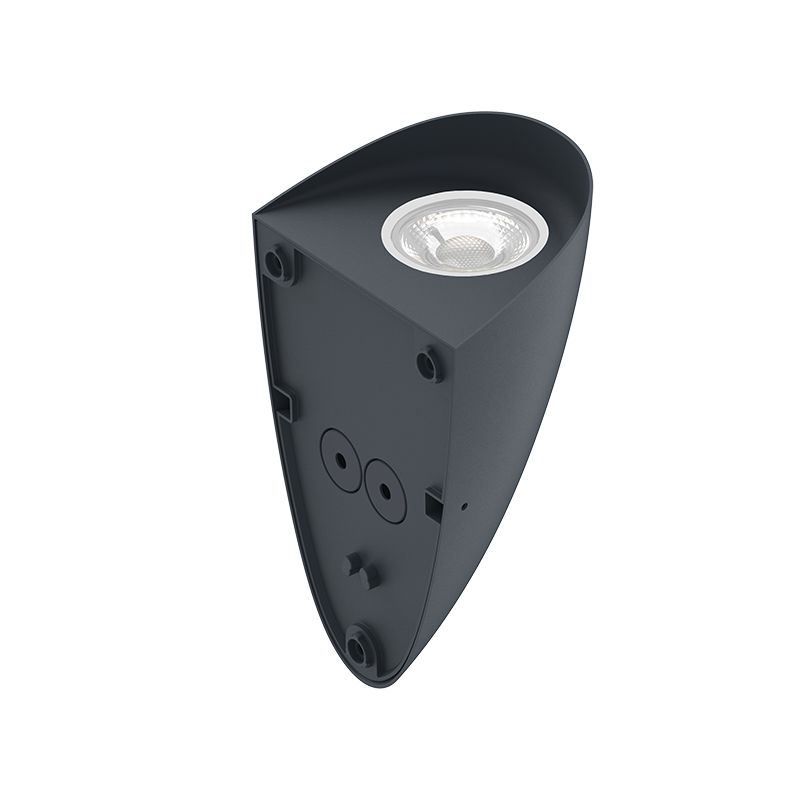 Wandleuchte Anthrazit 8W Weiß Schalter Dimmbar MDRLED®