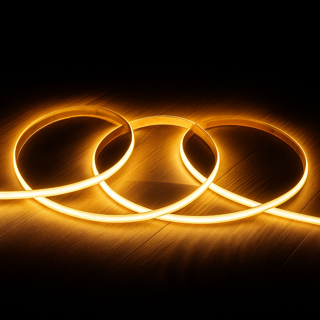 COB LED strip 24V IP20 2700K 5M 10W/M Vrij Knipbaar MDRLED®