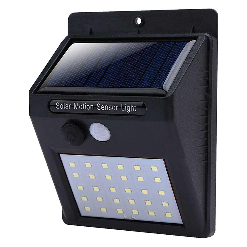 Wandlamp Solar met Sensor – Duurzame Buitenverlichting, 20 LED’s Zonne-energie