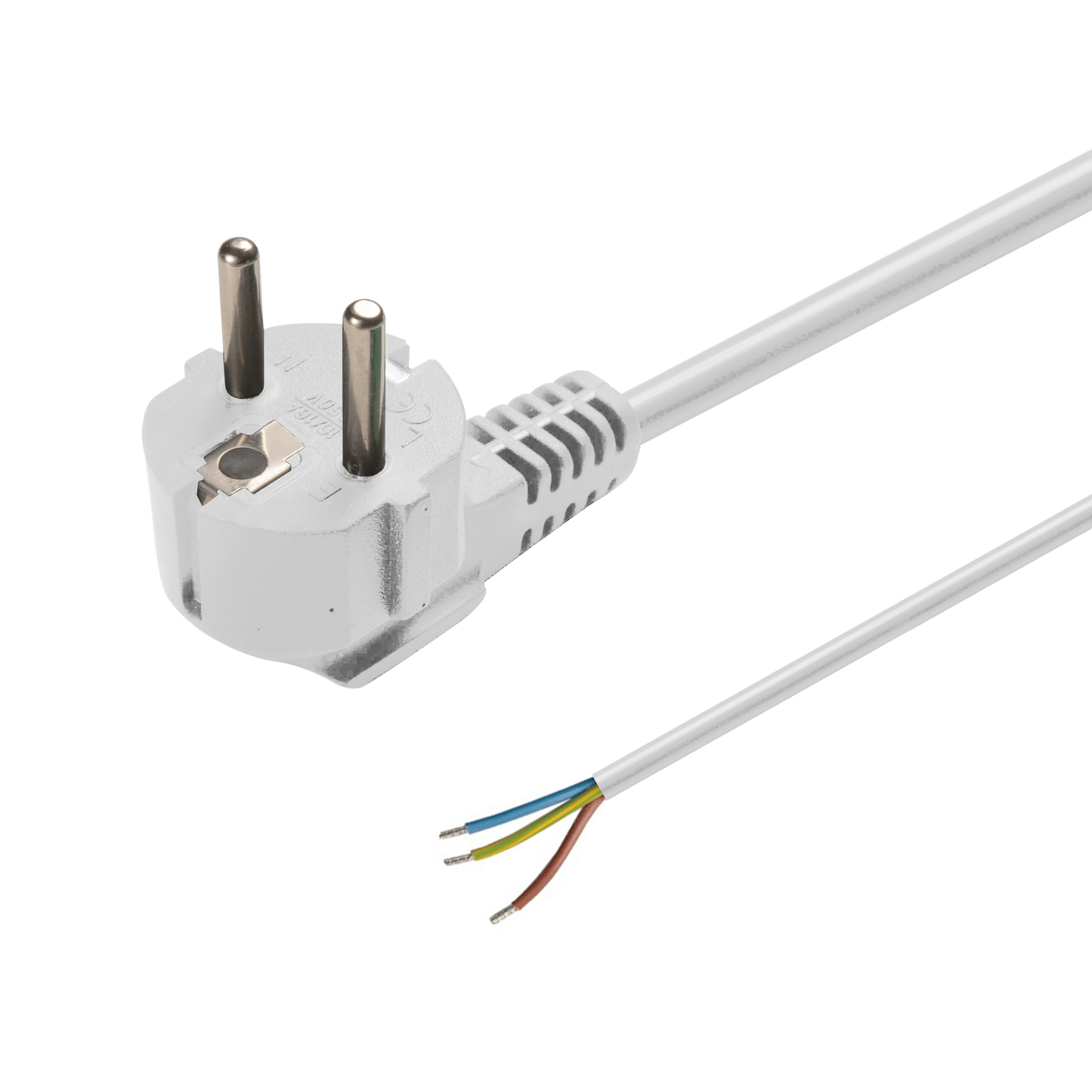 AANSLUITSNOER 1.5M EURO 3 X 0.75MM² WIT MDRLED®