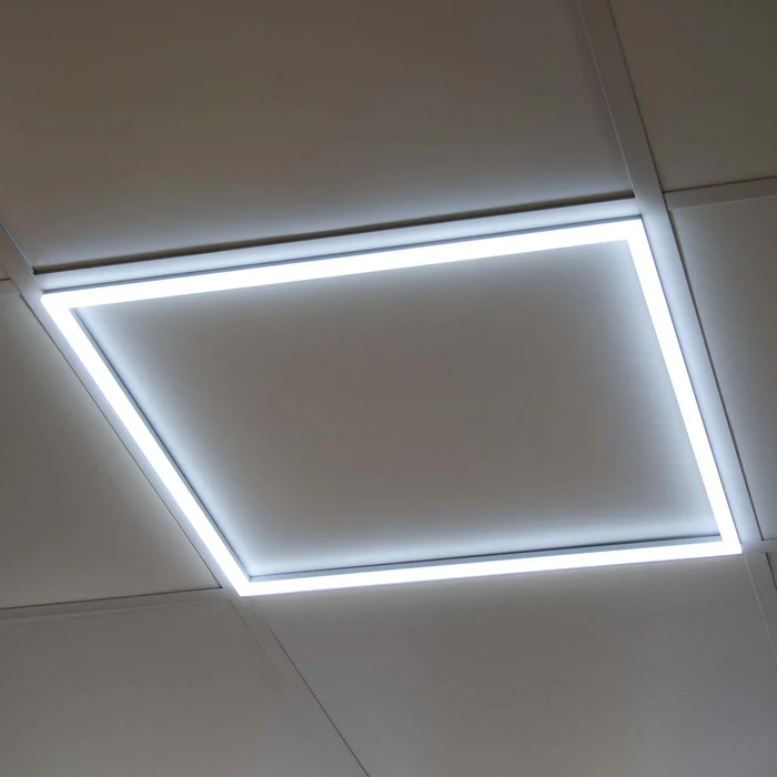 LED Frame Paneel 60×60 cm; Edge Lit 40W UGR < 23 Zwart CCT-Switch ; MDRLED®