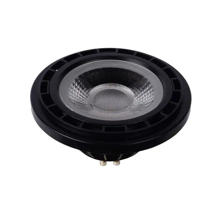 Lucid LED Lampe schwarz ES111 GU10 12W MDRLED