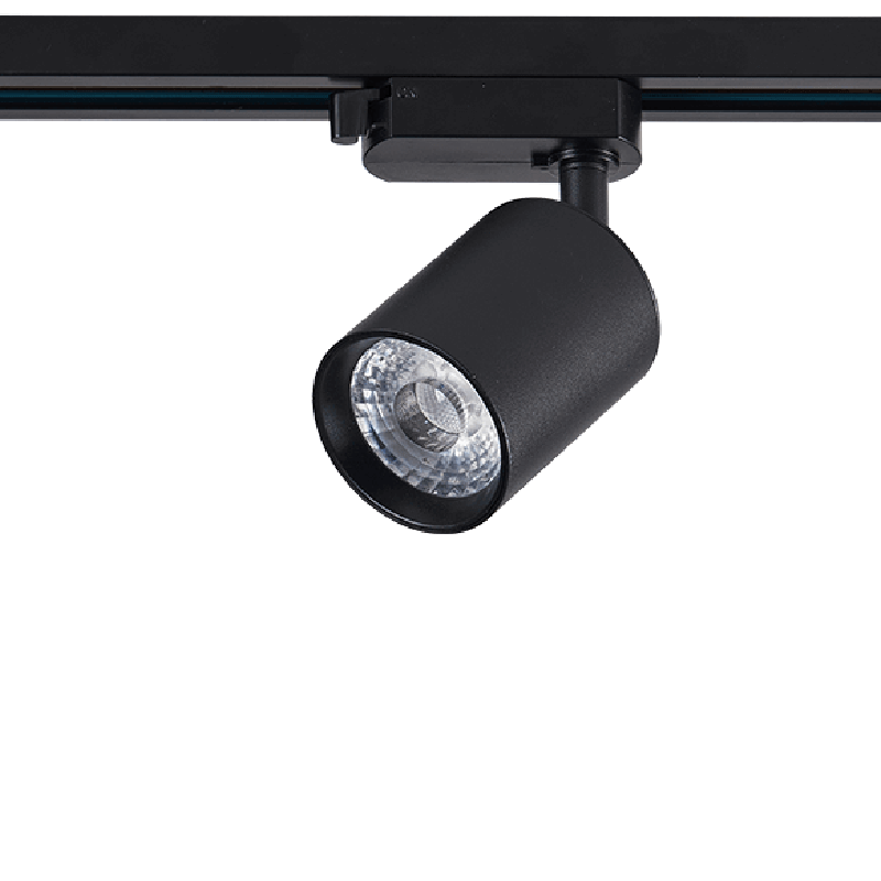 1-Phasen-Schienenstrahler 10W 2700K Schwarz MDR LED®