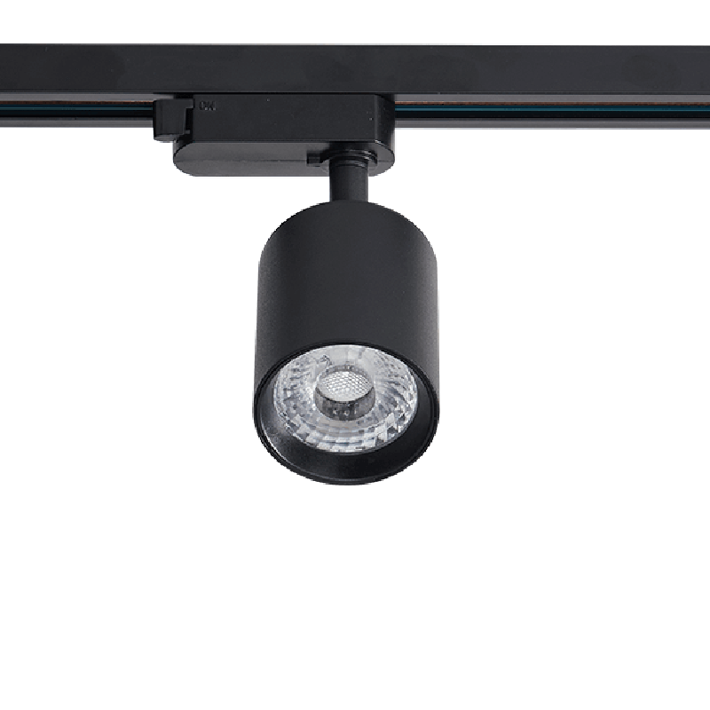 1-Phasen-Schienenstrahler 10W 2700K Schwarz MDR LED®