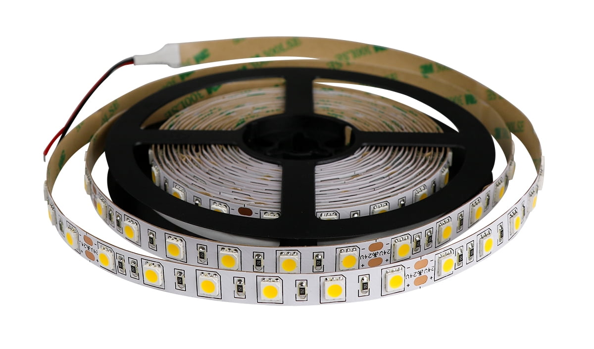 LEDSTRIP IP22 24V 5050/60 5 METER 10MM 4000K MDRLED®