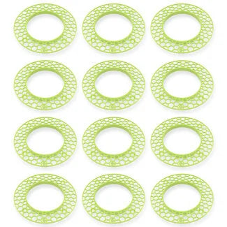 Randbeschermer voor inbouwspots – gatmaat 76 mm, buitenmaat 125 mm