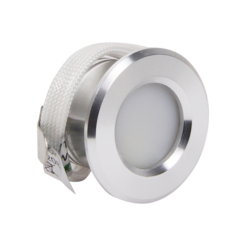 LED Mini Einbaustrahler 1,5W Dimmbar Silber 2700K 3000K MDRLED®