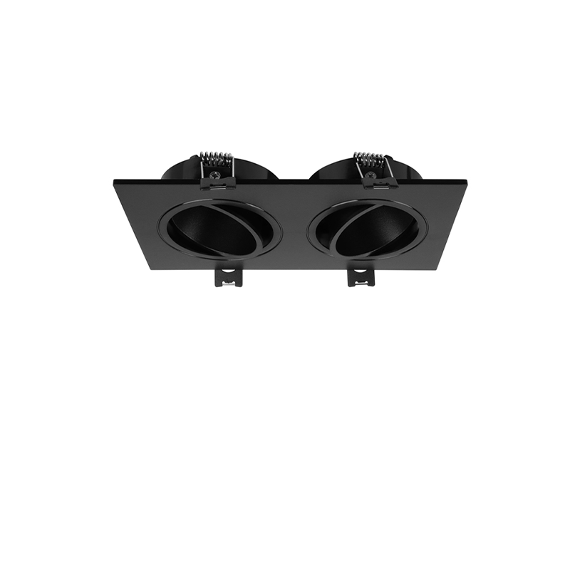 DUO GU10/GU5.3 Leuchte Weiß-Schwarz MDRLED®