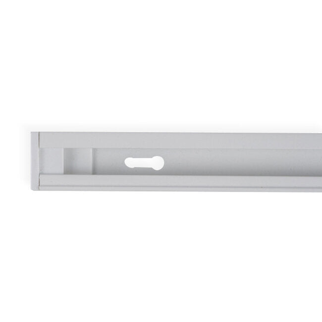 1-Phasen-Schiene mit Endkappe und Stromanschluss - Pro Line WEISS, 2 Meter MDR LED®
