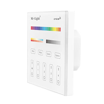 MI-LIGHT FERNBEDIENUNG 4 GRUPPEN RGB+CCT 220V MDRLED®