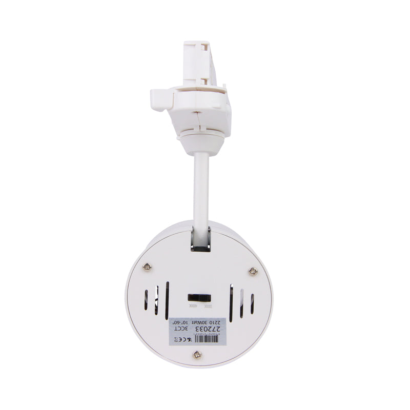 3-FASE RAILSPOT 10°-60° 30W WIT WHITE SWITCH MDRLED®
