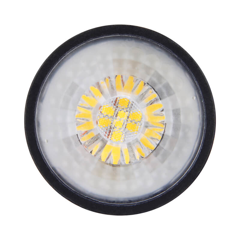 GU10 Spot SPONDE 3W Schwarz 4000K Dimmbar MDRLED®