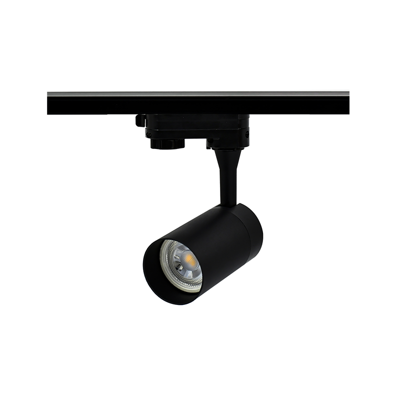 3-FASE ARMATUUR MET GU10 FITTING ZWART MDRLED®