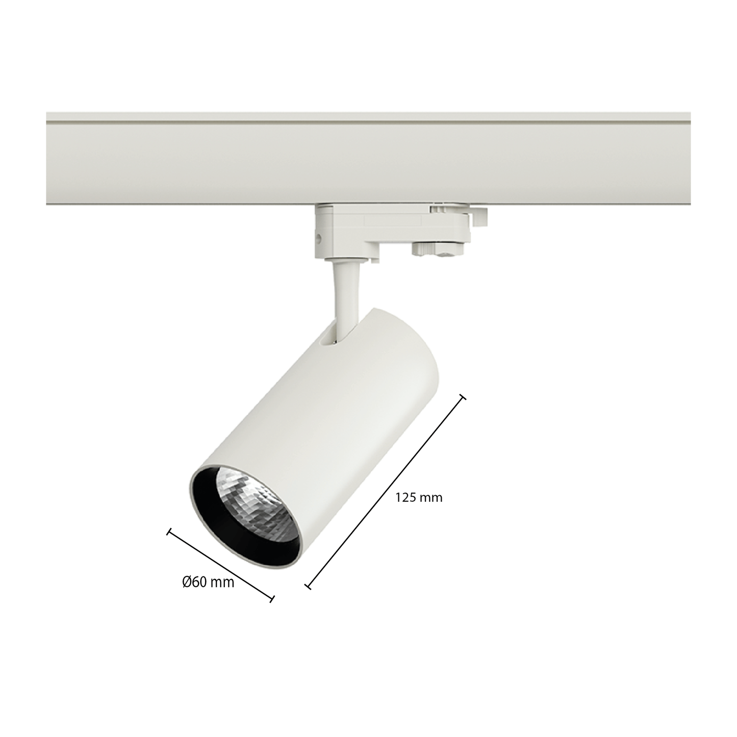 3-Fase Railspot 7 Watt - WIT 3000K/4000K MDRLED® tijdelijke actie