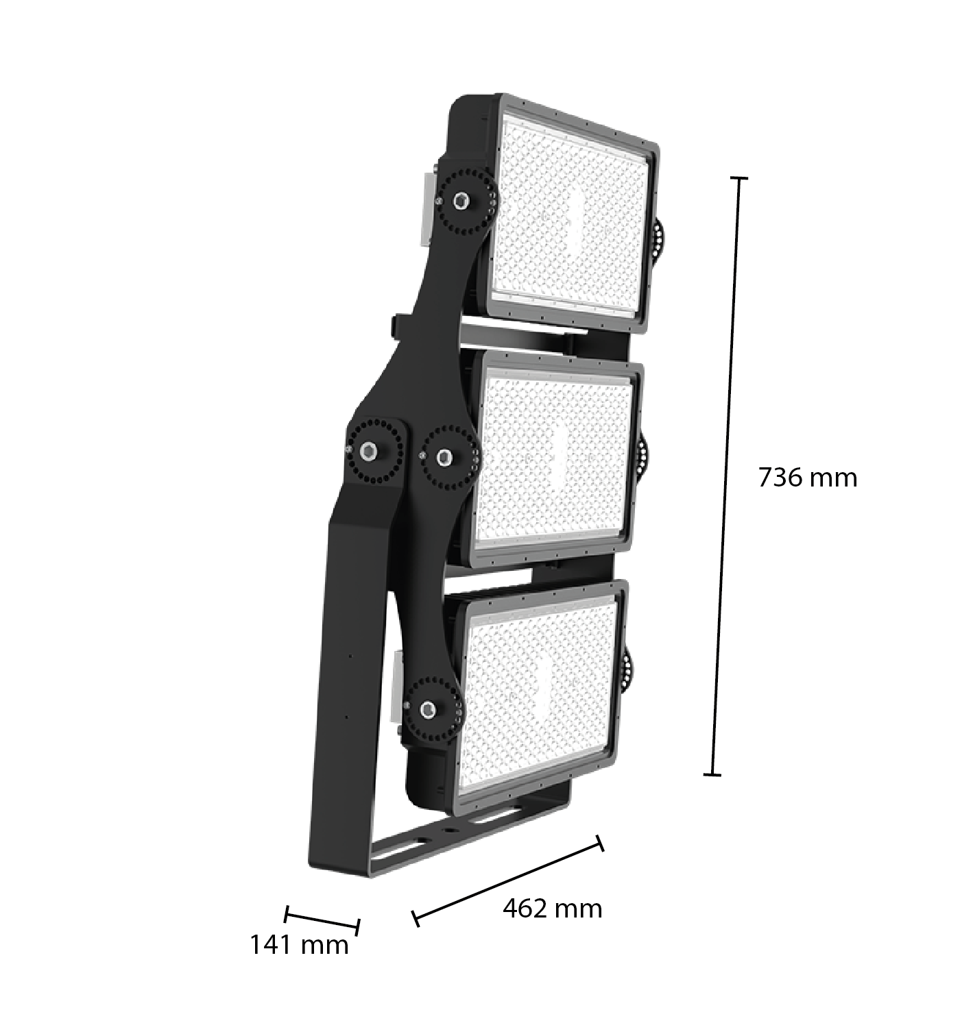 LED TERREINVERLICHTING IP66 750W 5500K MDRLED®