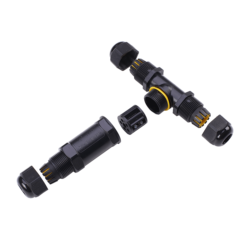 5 PIN WATERPROOF T-CONNECTOR IP68 4-8MM MDRLED®