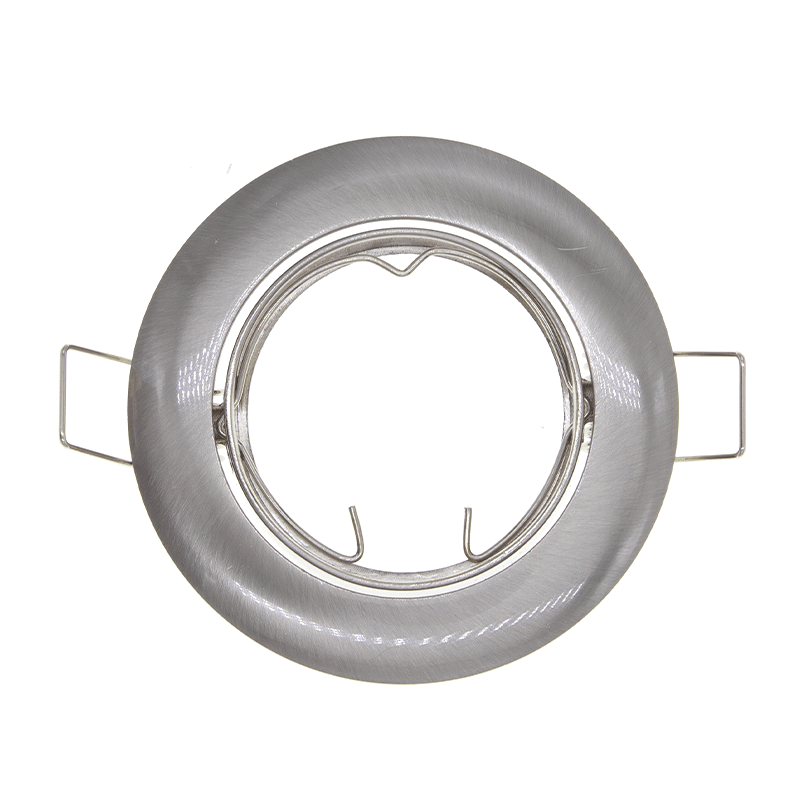 GU10 LEUCHTE SCHWENKBAR SILBER Ø70mm MDRLED®