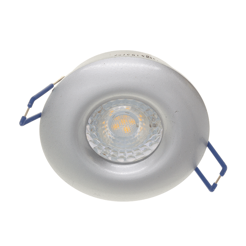 GU10 MR16 LEUCHTE WEISS und SILBER Ø68mm MDRLED®