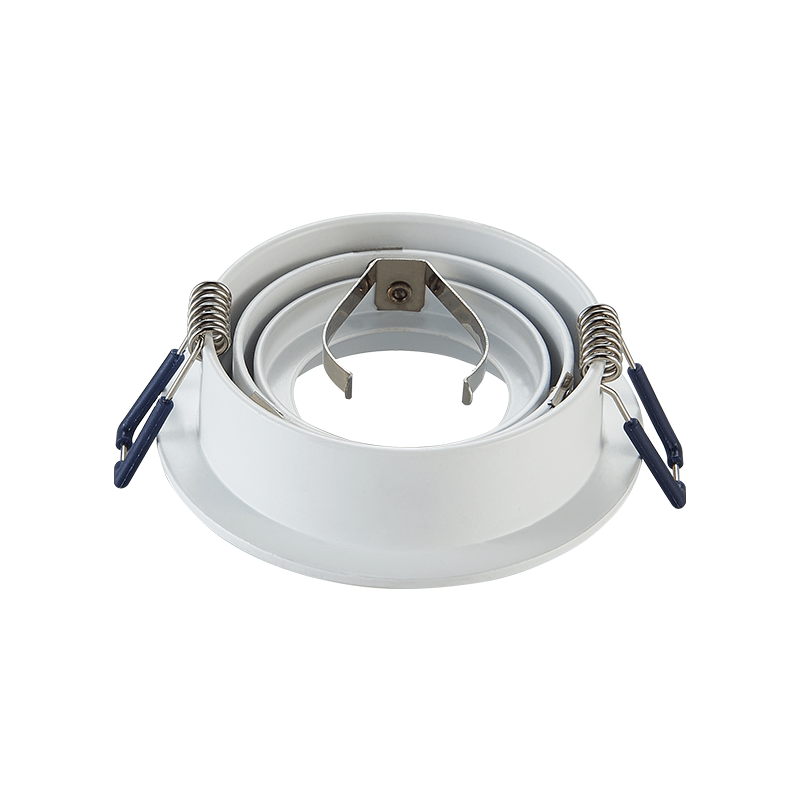 GU10 LEUCHTE KIPPBAR WEISS, SCHWARZ, SILBER Ø80mm MR16 MDRLED®