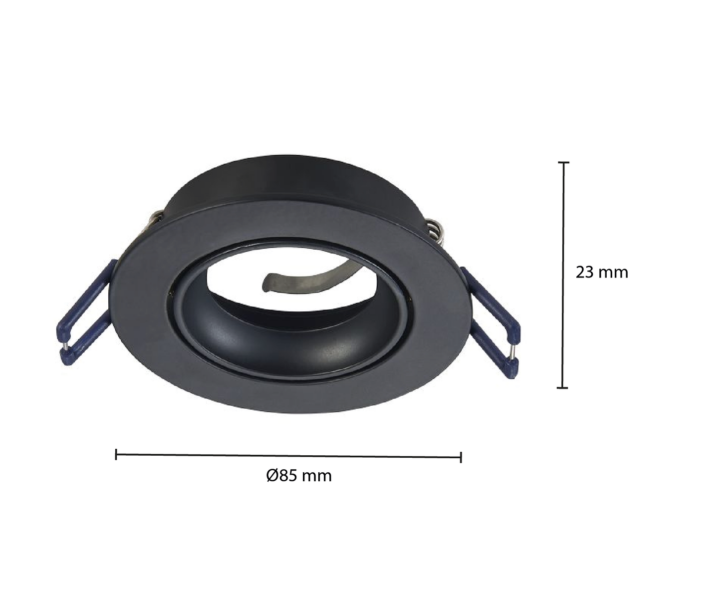 GU10 Leuchte Carme Schwenkbar Schwarz MDR LED®