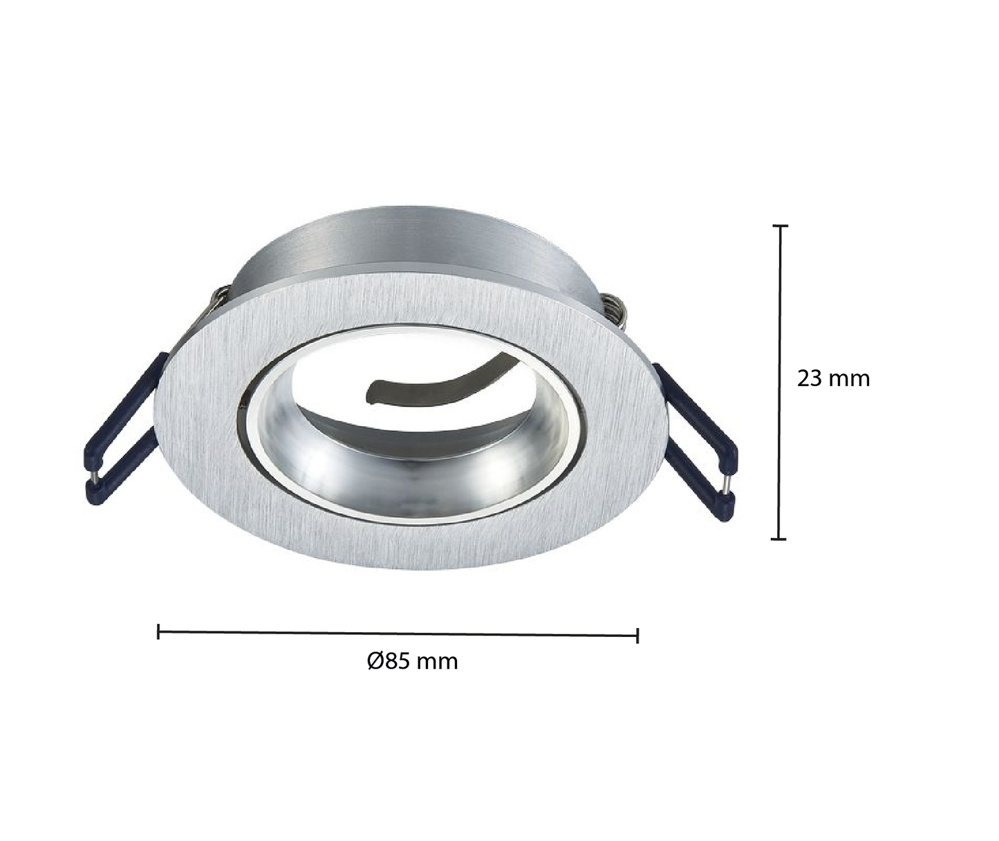 GU10 Leuchte Carme Schwenkbar Silber MDRLED®