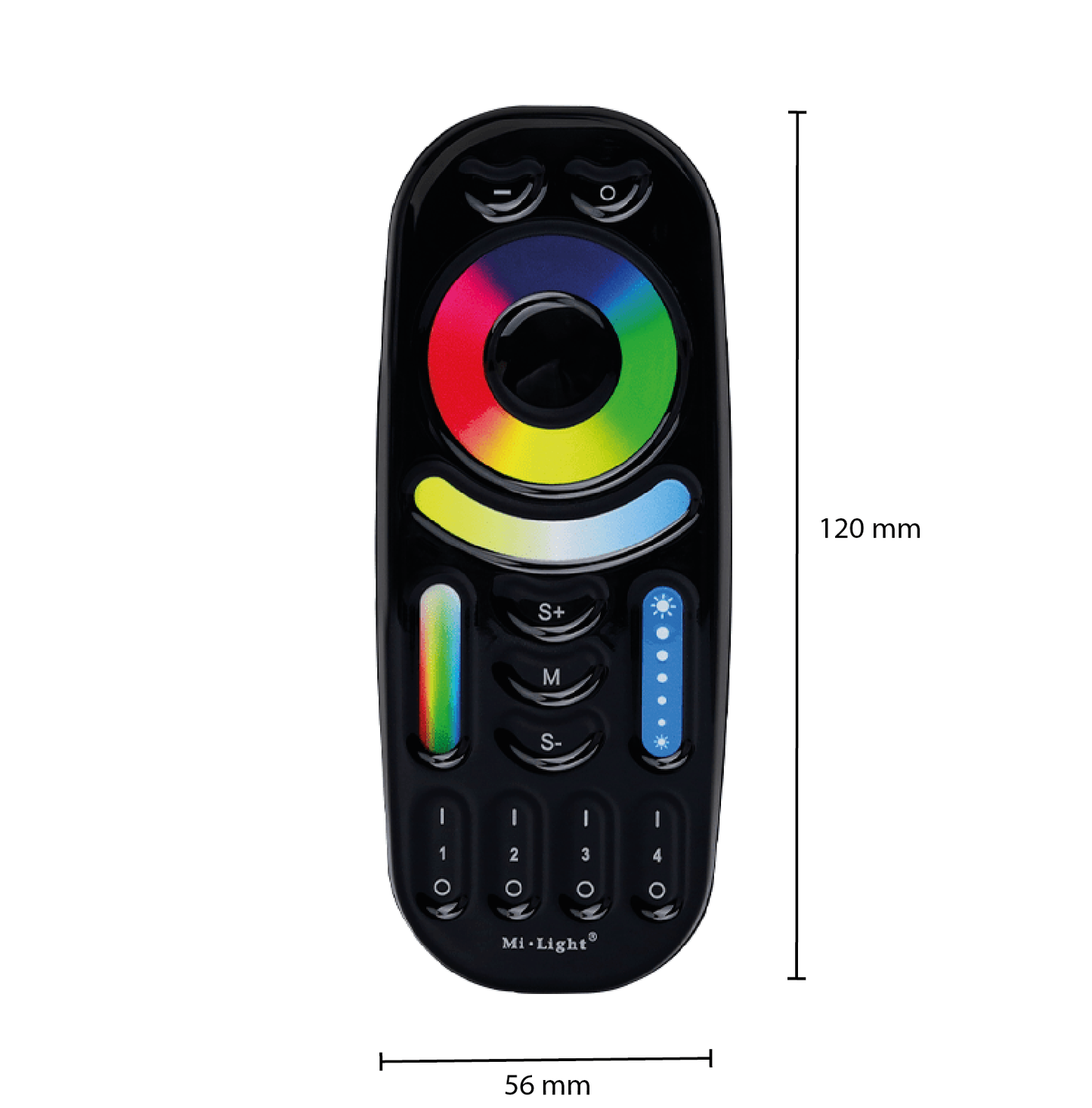 MI-LIGHT FERNBEDIENUNG 4 GRUPPEN RGB + CCT MDRLED®