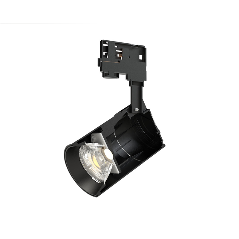 3-Phasen-Schienenstrahler 10W Schwarz CCT Switch Dimmbar MDRLED®