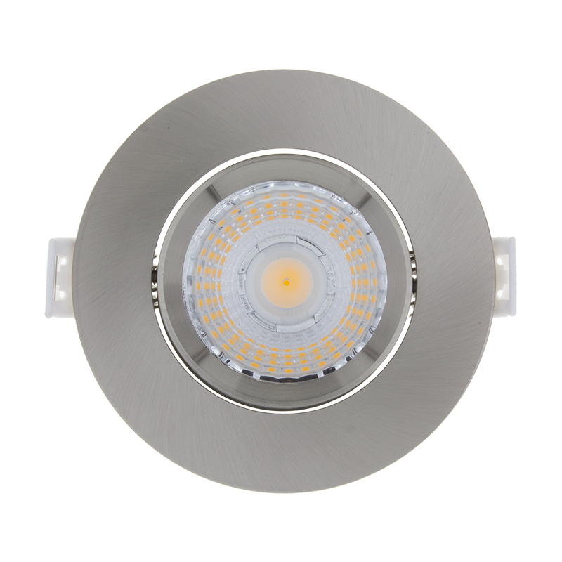 Slim Fit LED Einbaustrahler SLIM FIT 6W DIM2WARM SILBER 2000K-3000K MDRLED®