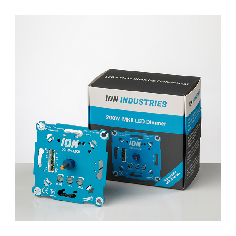 LED DIMMER INBOUW 0.3-200 WATT ION INDUSTRIES MDRLED®