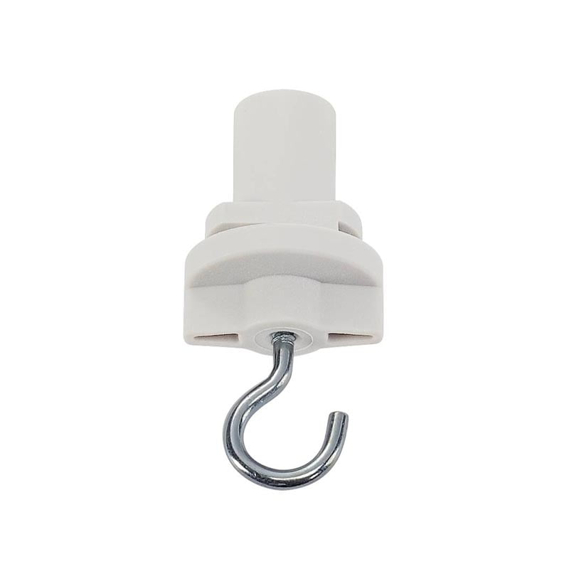 3-FASE ADAPTER MET HAAK WIT Roestvrij staal MDRLED®
