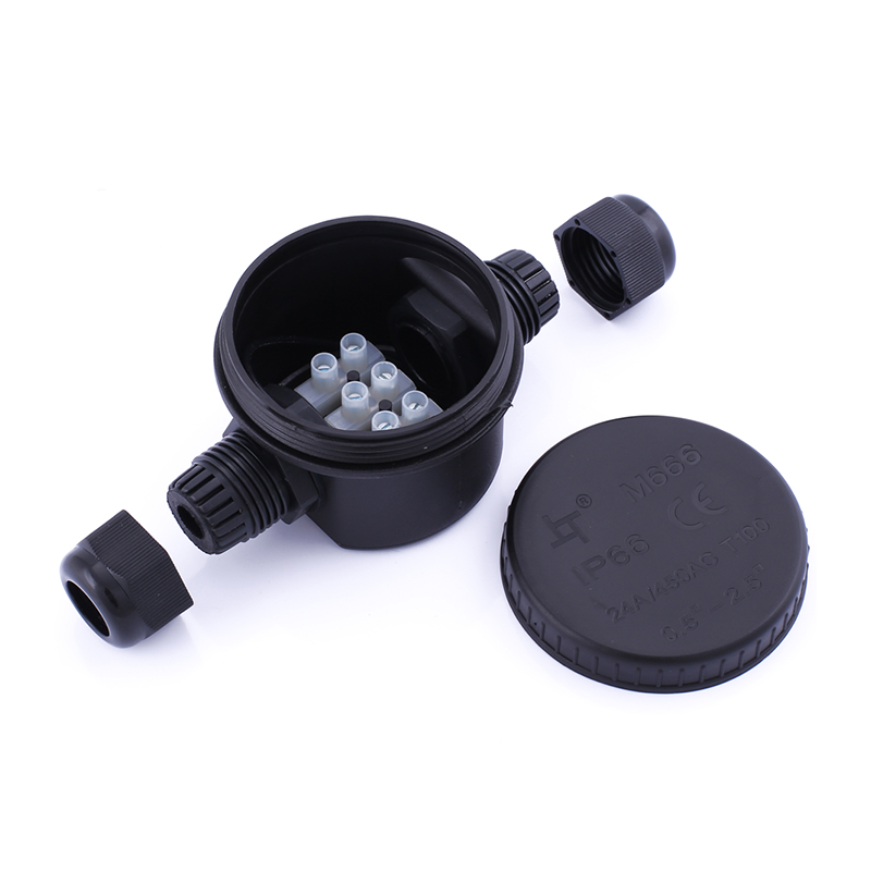 3-polige wasserdichte Schweißbox IP66 5-9 mm MDRLED®