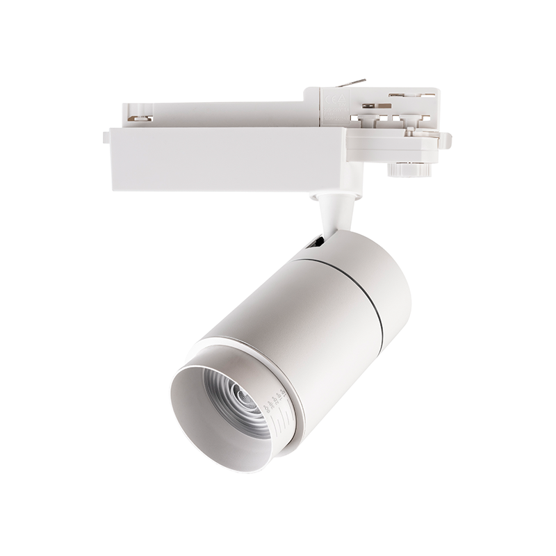 3-FASE RAILSPOT 15°-60° ZOOMABLE 30W WIT DIMBAAR 3000K 4000K MDRLED®