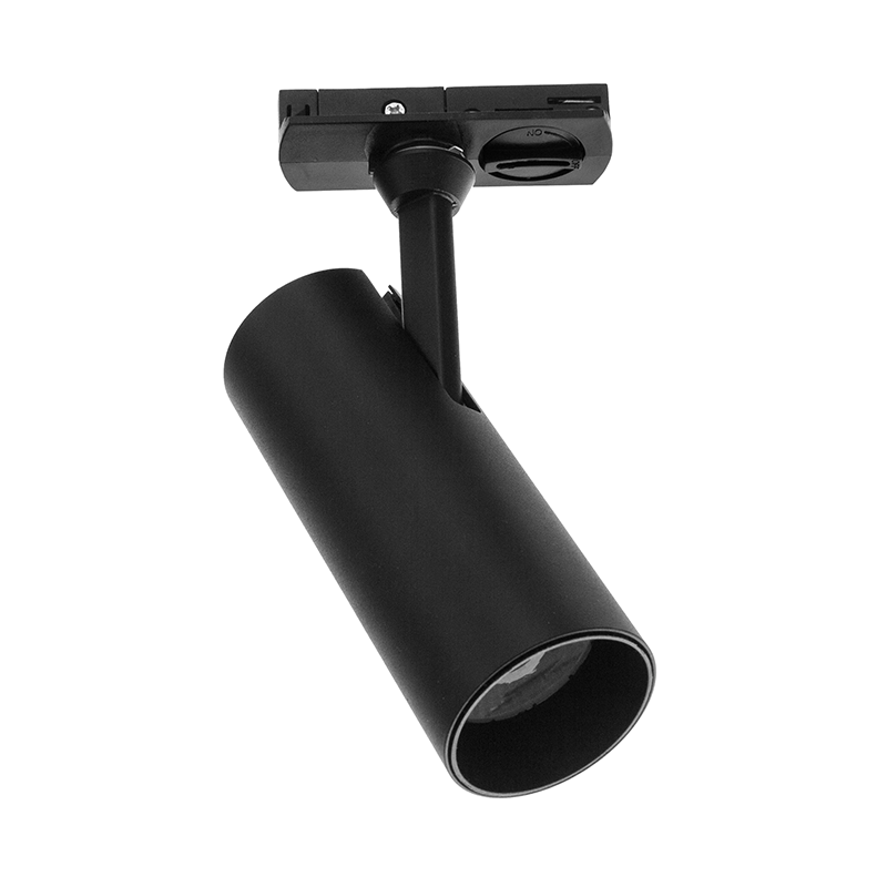 1-FASE RAILSPOT 10W ZWART MDR LED