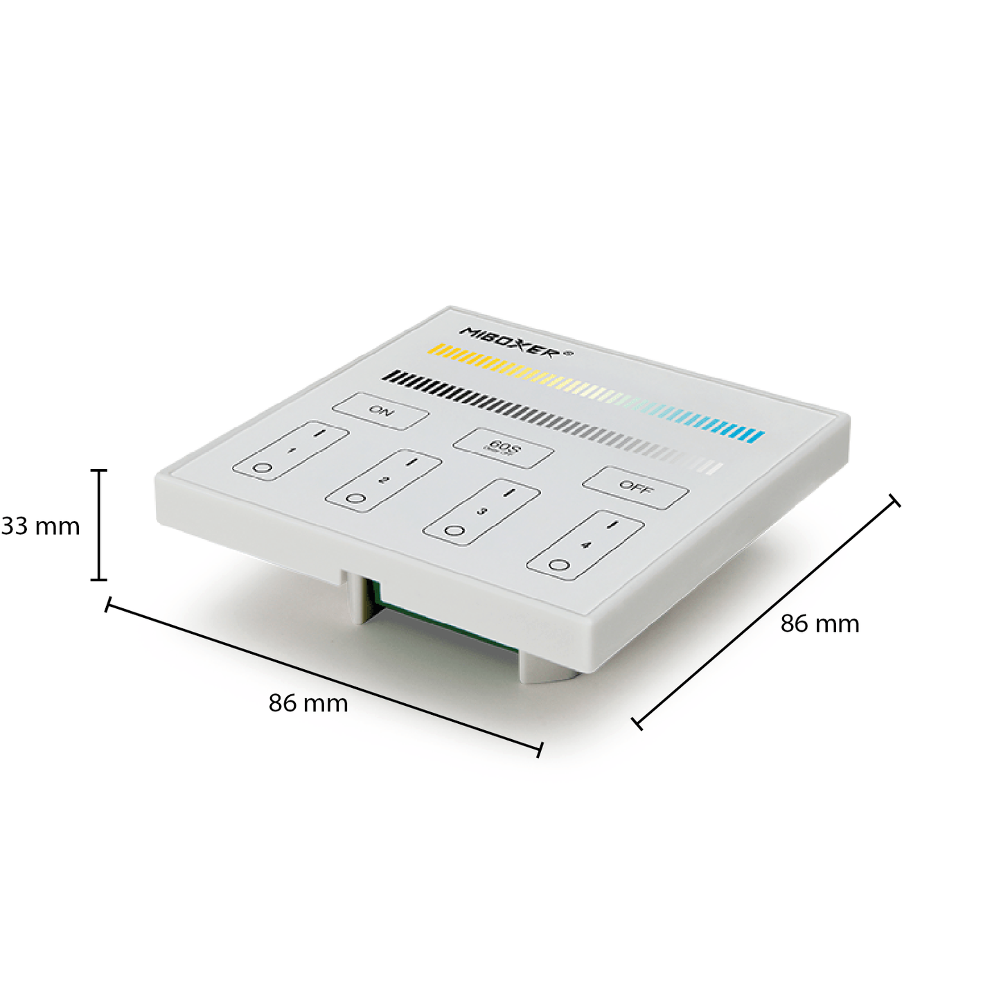 MI-LIGHT FERNBEDIENUNG 4 GRUPPEN CCT MDRLED®