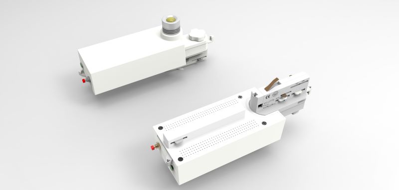 3-FASE RAILS NOODVERLICHTING WIT MDRLED®