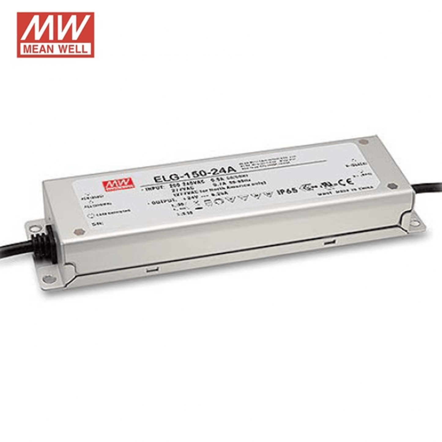24V MEANWELL DRIVER IP65 150W MDRLED®