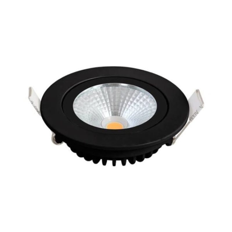 SLIM-FIT 5W dimmbarer Einbaustrahler in Schwarz 2700K/3000K MDRLED®
