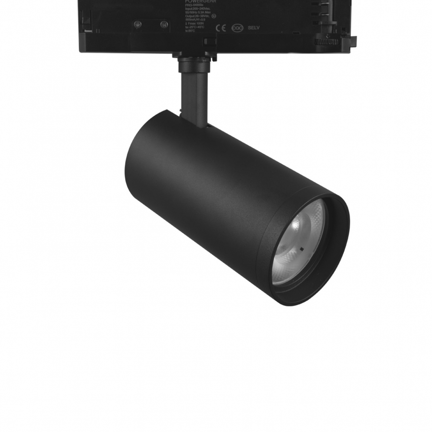 3-Phasen-Stromschienenstrahler 30W Schwarz 3000K MDRLED®
